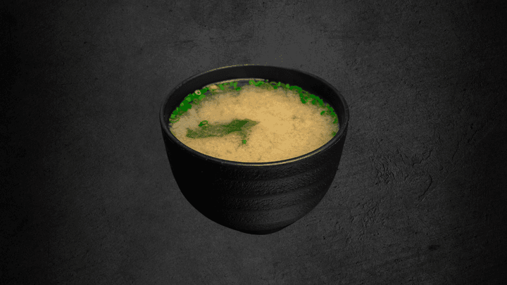 Miso SoupIncludes wakame, green onions, and tofu